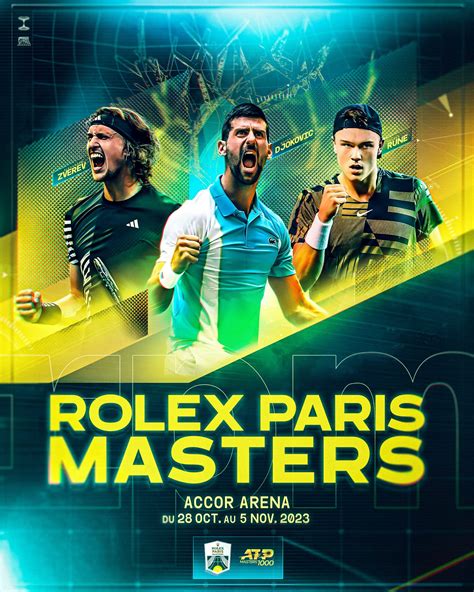 streaming rolex paris masters|Rolex Paris masters prize money.